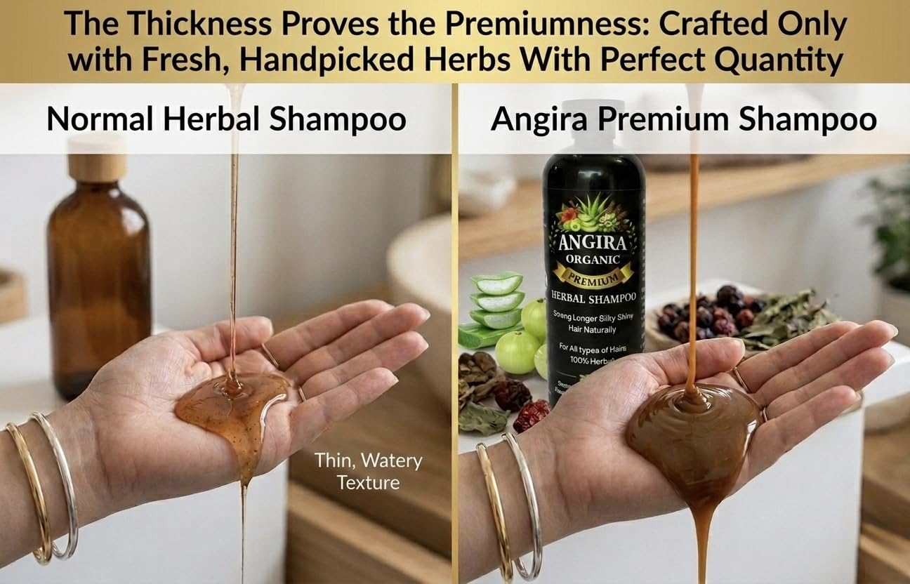 ANGIRA ORGANIC HERBAL SHAMPOO 200ML